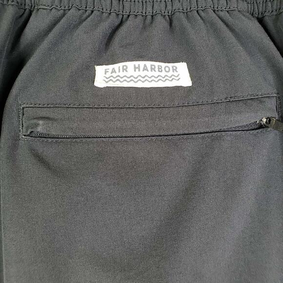 Fair Harbor The One Short Men's Size XL Dark Gray Drawstring Lined - Picture 5 of 10